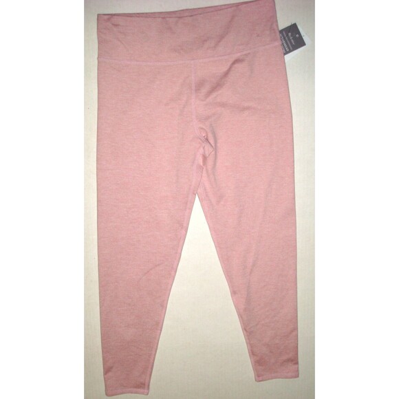 New Womens S Yoga High Waist Leggings Threads 4 Thoughts Pink Space Dye Soft NWT - Picture 3 of 6